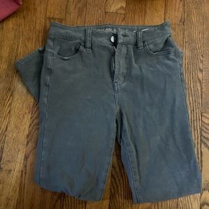 american eagle grey skinny jeans